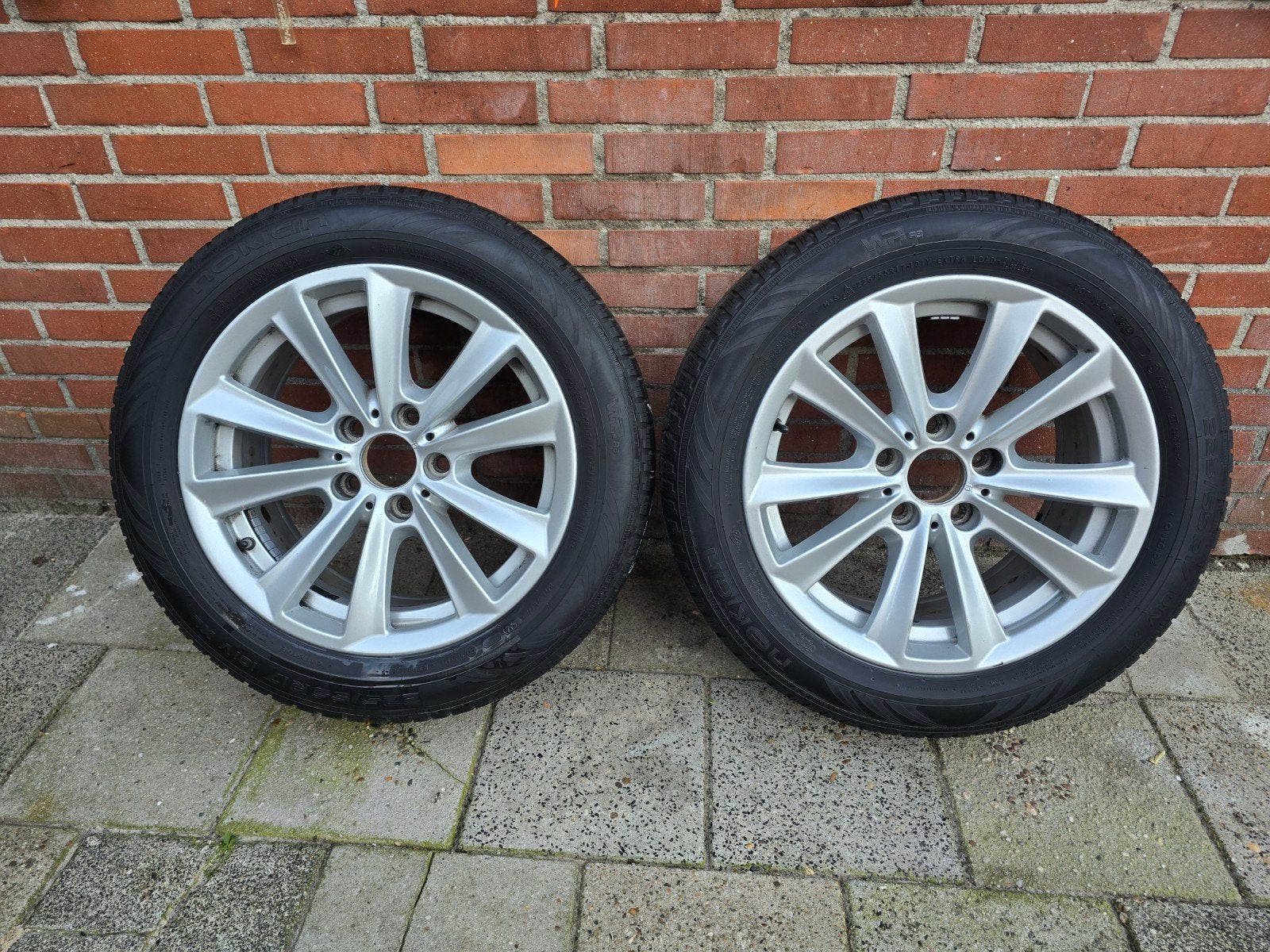 Twee BMW wielen 5x120 17 inch - Reservewiel/Drift/Sport, Ophalen, Gebruikt