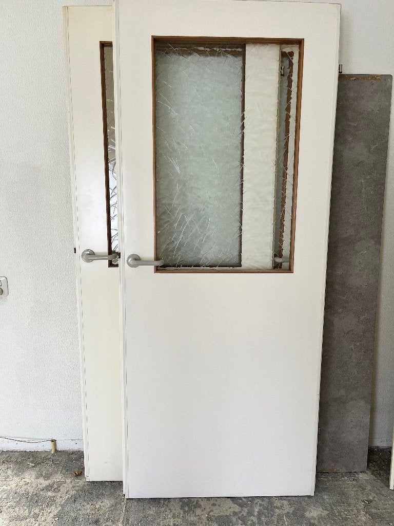 Deur binnen, Ophalen, 80 tot 100 cm, Binnendeur, 200 tot 215 cm