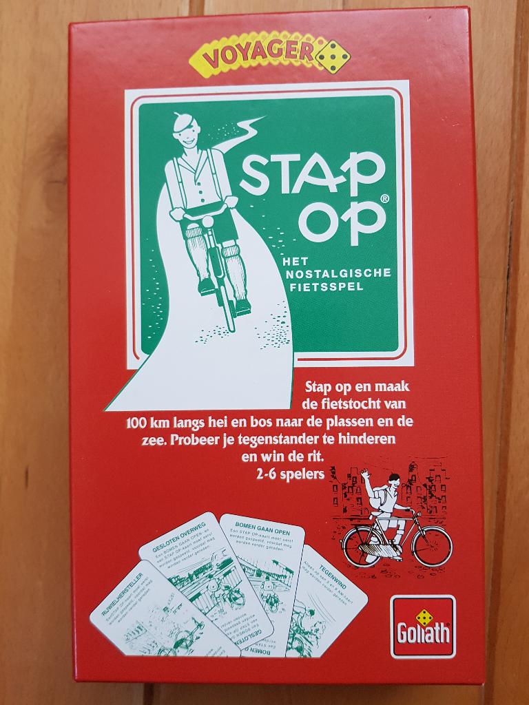 Stap op, het nostalogische fietsspel, Vijf spelers of meer, Ophalen of Verzenden, Nieuw, Goliath