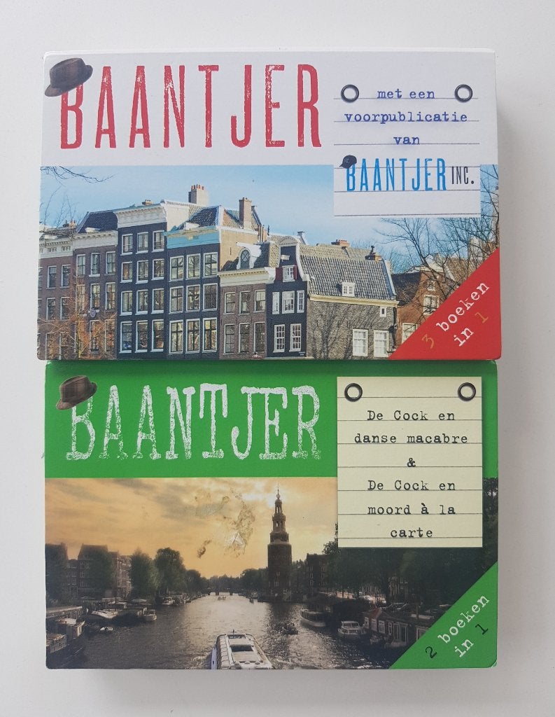 2x Dwarsligger Baantjer oa. De Cock en de Sluimerende Dood, Ophalen of Verzenden, A.C. Baantjer
