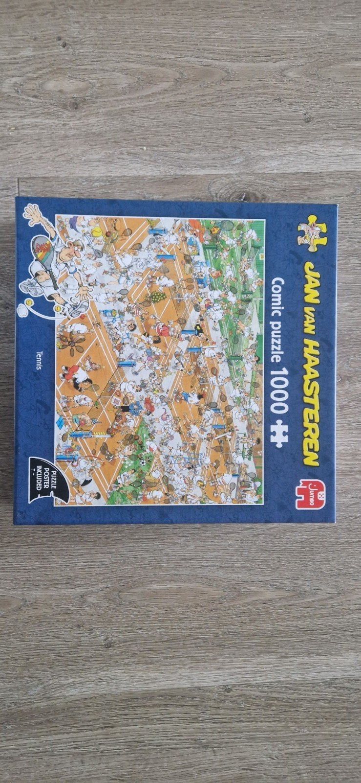 Jan van Haasteren Tennis, Ophalen of Verzenden, 500 t/m 1500 stukjes, Zo goed als nieuw, Legpuzzel