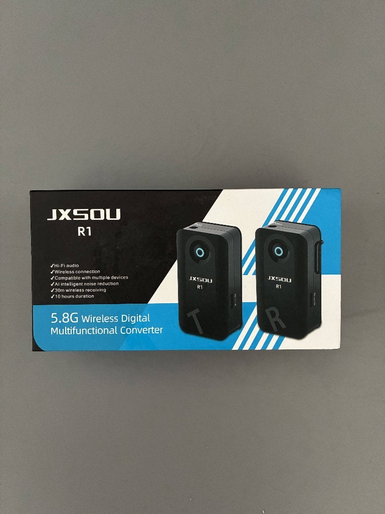 JXSOU R1 Wireless in-Ear Monitoring System 5.8GHz Stereo, Ophalen of Verzenden, Gebruikt, Audio