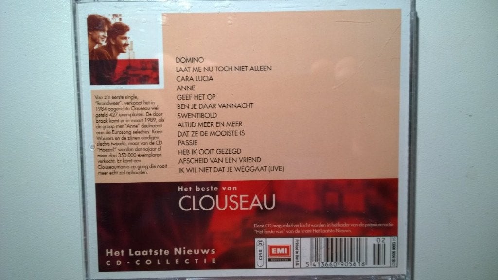 Clouseau - Het Beste Van Clouseau, Ophalen of Verzenden, Zo goed als nieuw, Pop, Album