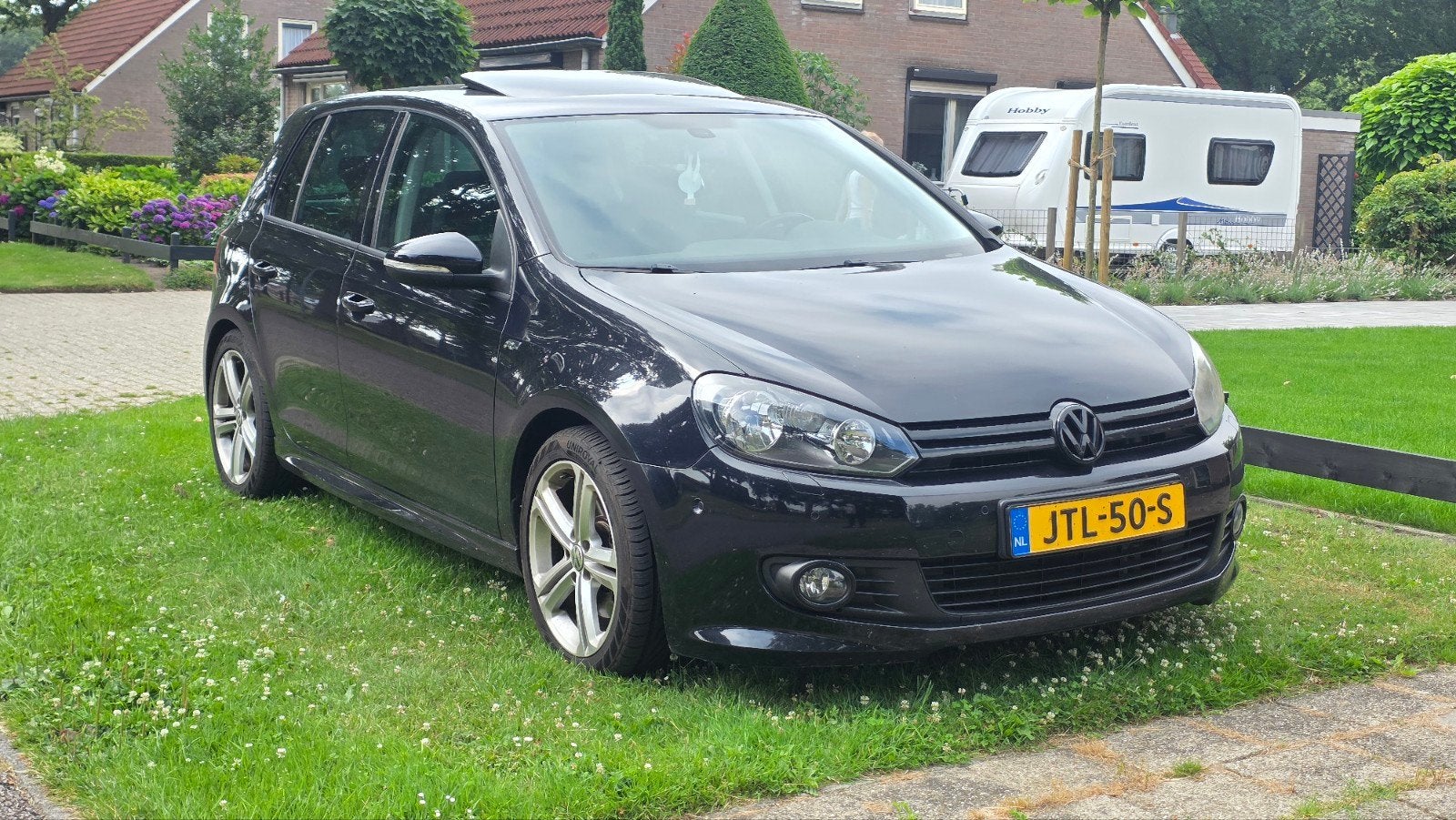 Volkswagen Golf 1.4 TSI 2010 Comfortline R-line Alcantara, Voorwielaandrijving, 4 cilinders, Zwart, Handgeschakeld