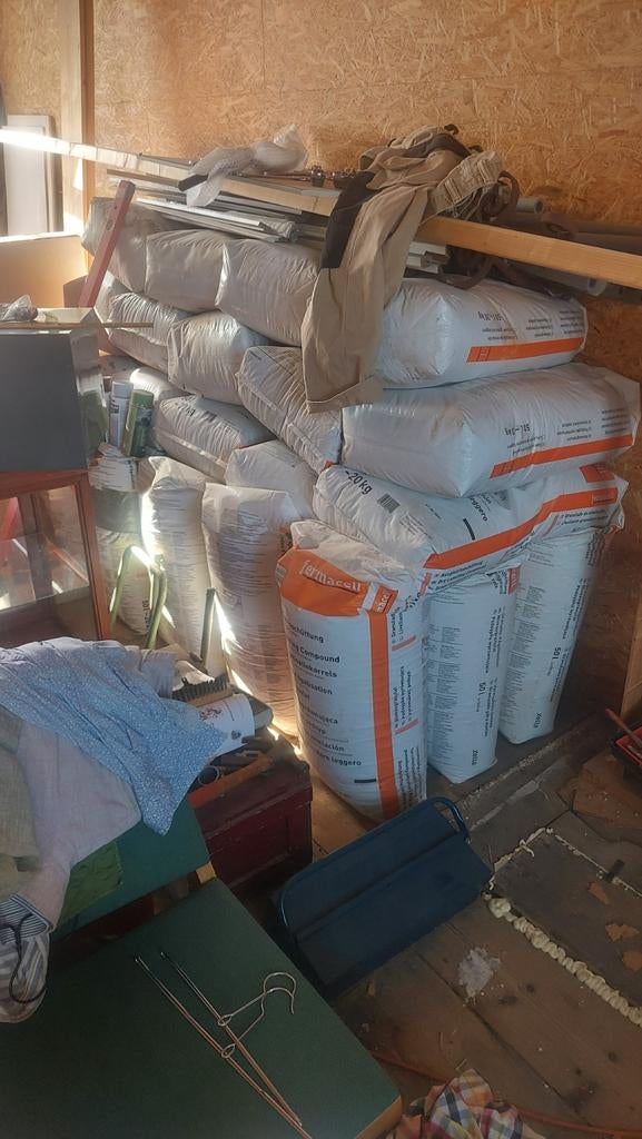 30 zakken Fermacell egalisatiekorrels 20kg - Nieuw, Ophalen, Nieuw