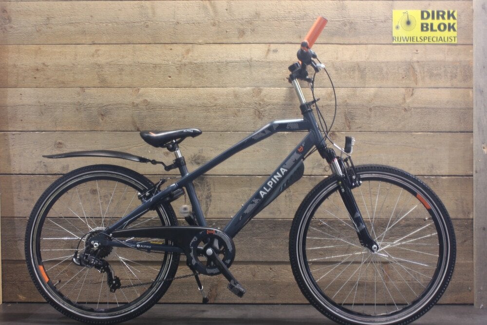 26 inch Alpina Trial jongensfiets 7v blauw + 3 mnd garantie