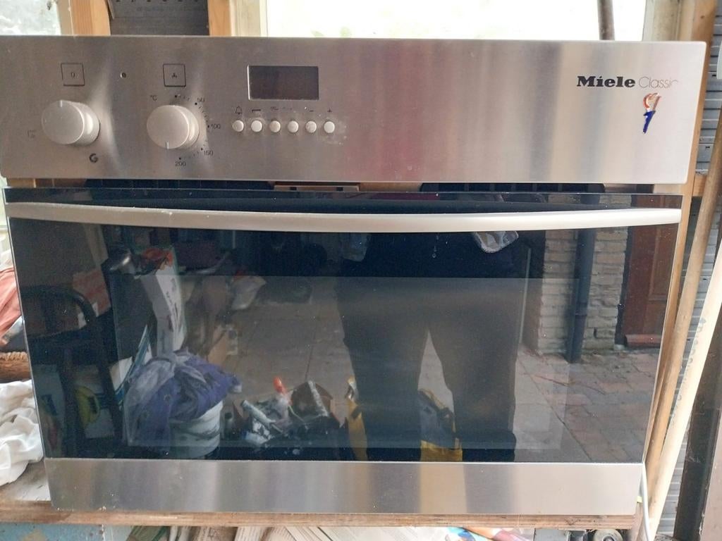 Miele combimagnetron/heteluchtoven, Witgoed en Apparatuur, Ovens, Ophalen, Gebruikt, 45 tot 60 cm