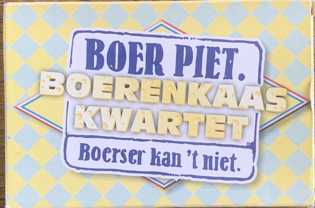BOERENKAAS Kwartet - van Boer Piet, Ophalen of Verzenden, Nieuw, Kwartet(ten)