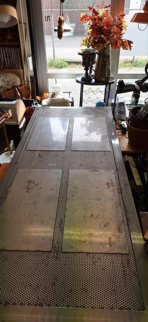 Stevige lastafel 200x80x80 cm, Doe-het-zelf en Verbouw, Werkbanken, Ophalen, Gebruikt, 70 tot 120 cm