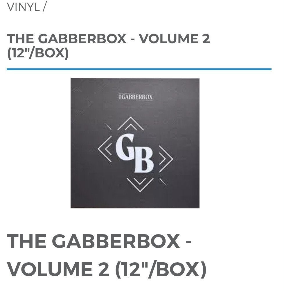 Hardcore vinyl .Gabberbox Volumes 2 t/m 9 - Nieuw in doos, Boxset, Ophalen of Verzenden, 12 inch, Nieuw in verpakking
