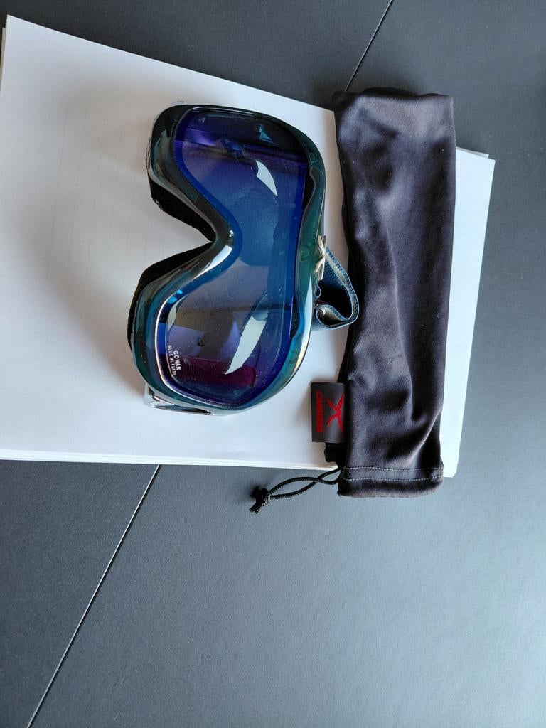 Carrera Conan Blue Flash ski/snowboardbril, Overige merken, 160 tot 180 cm, Ophalen of Verzenden, Zo goed als nieuw