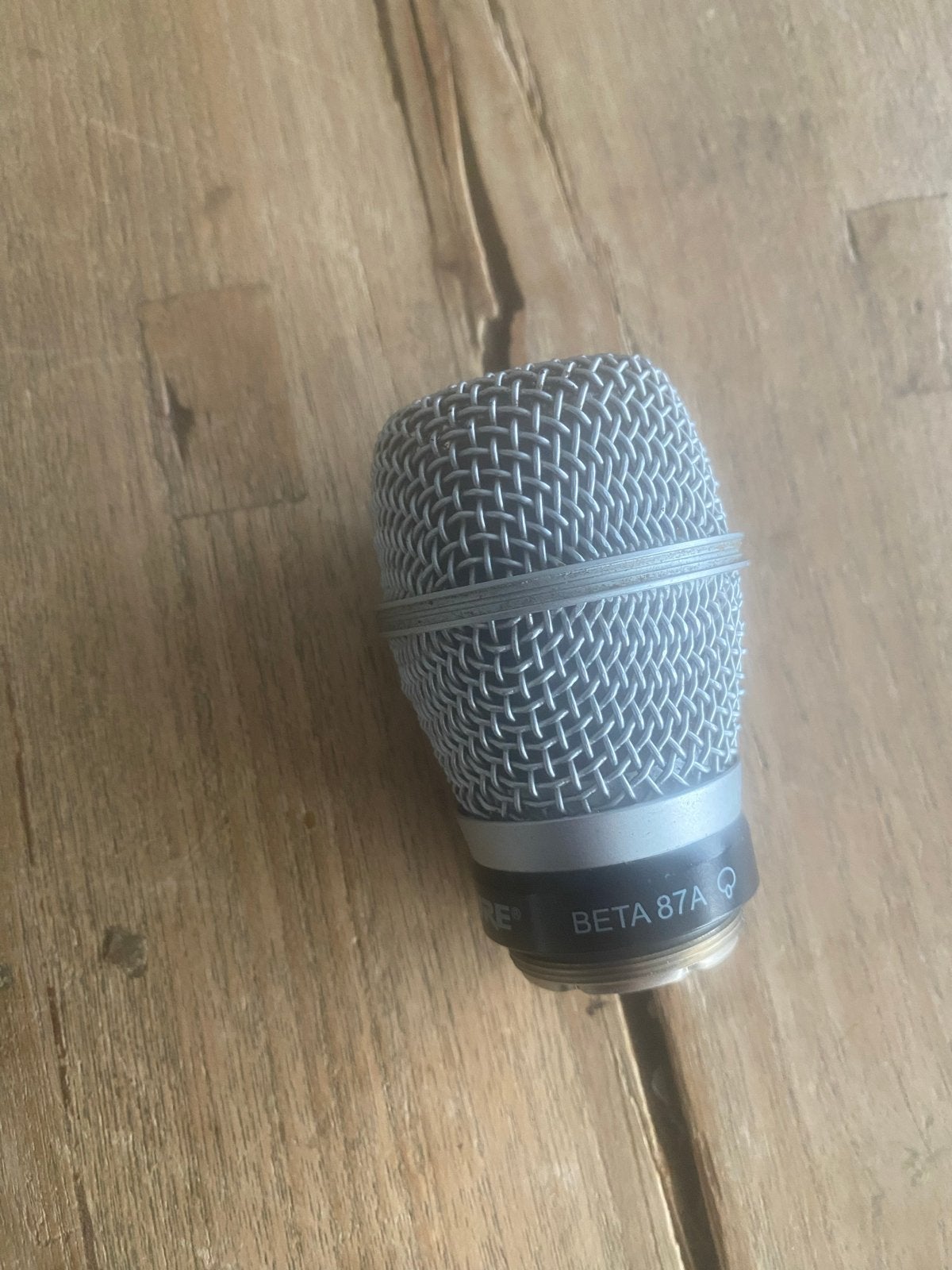Shure RPW120 condensator BETA 87A microfoonkop, Ophalen of Verzenden, Zo goed als nieuw, Nvt, Zangmicrofoon