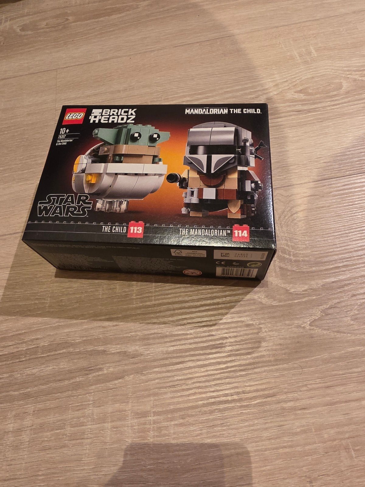 LEGO BrickHeadz The Mandalorian & The Child (75317), BrickHeadz, Lego, Nieuw, Ophalen of Verzenden
