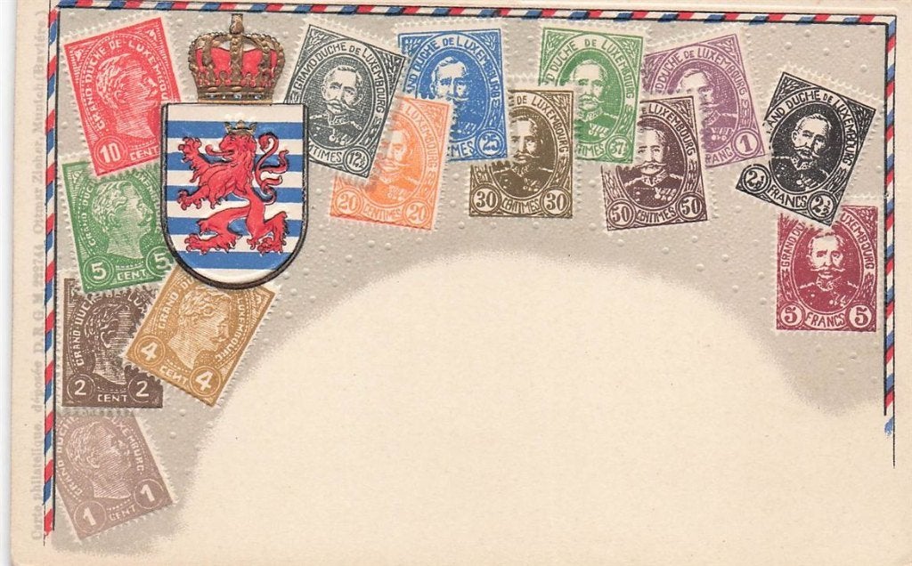 702-107-011 Luxembourg, Verzenden, Voor 1920, Overig Europa