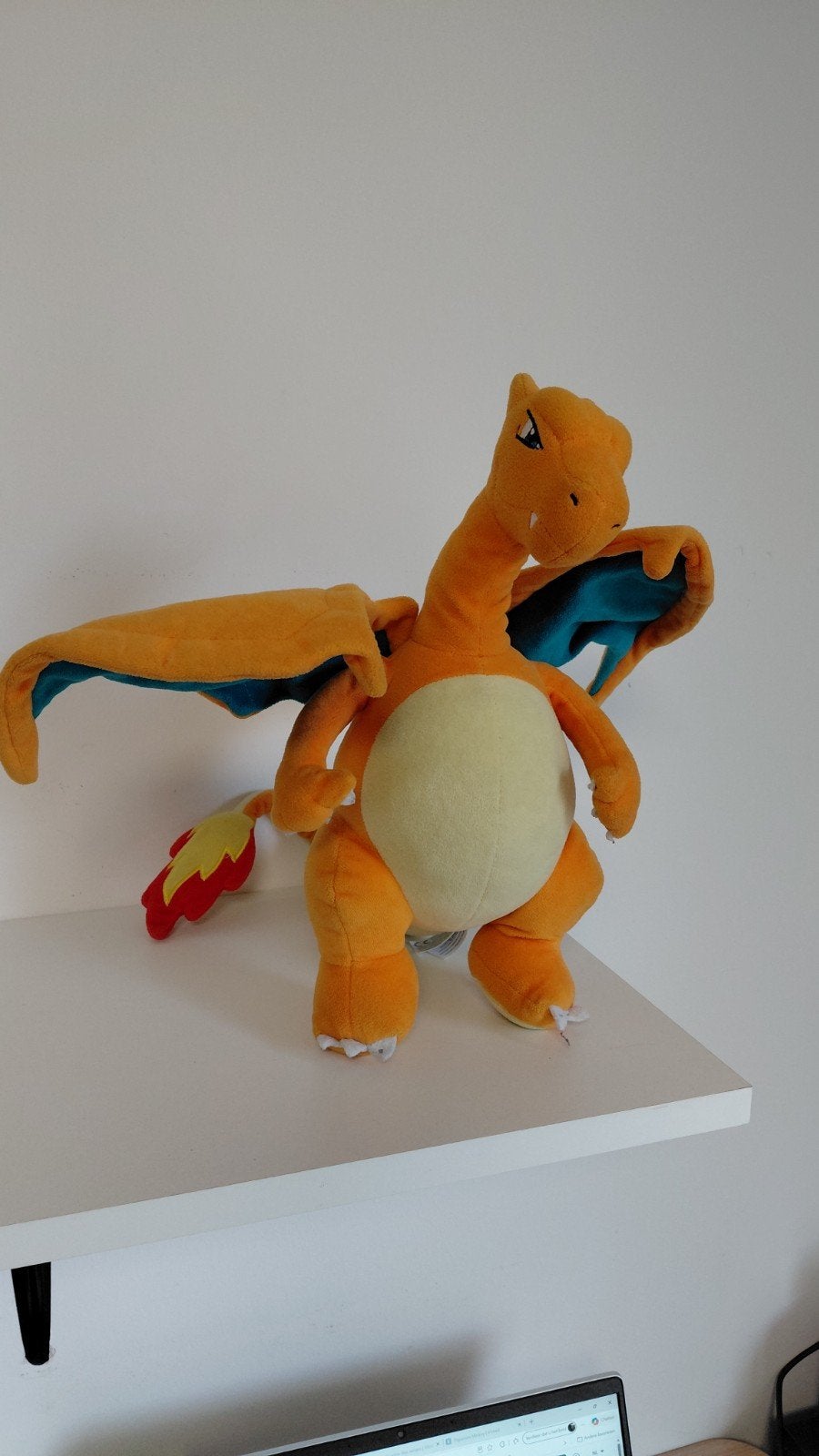 Pokémon knuffel Charizard, Ophalen of Verzenden, Zo goed als nieuw, Overige typen