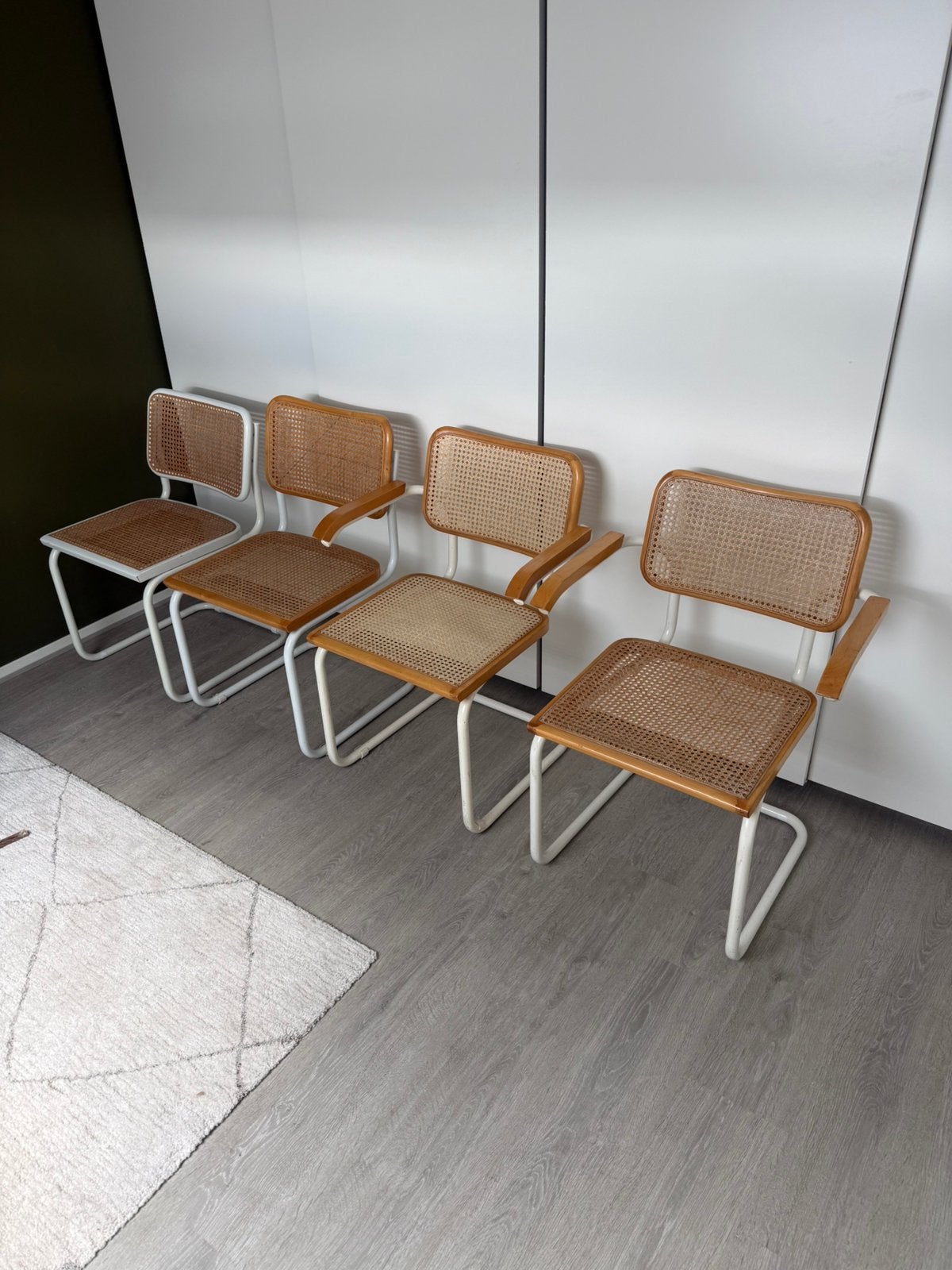 Webbing stoelen, Ophalen, Zo goed als nieuw, Bruin, Vijf, Zes of meer stoelen
