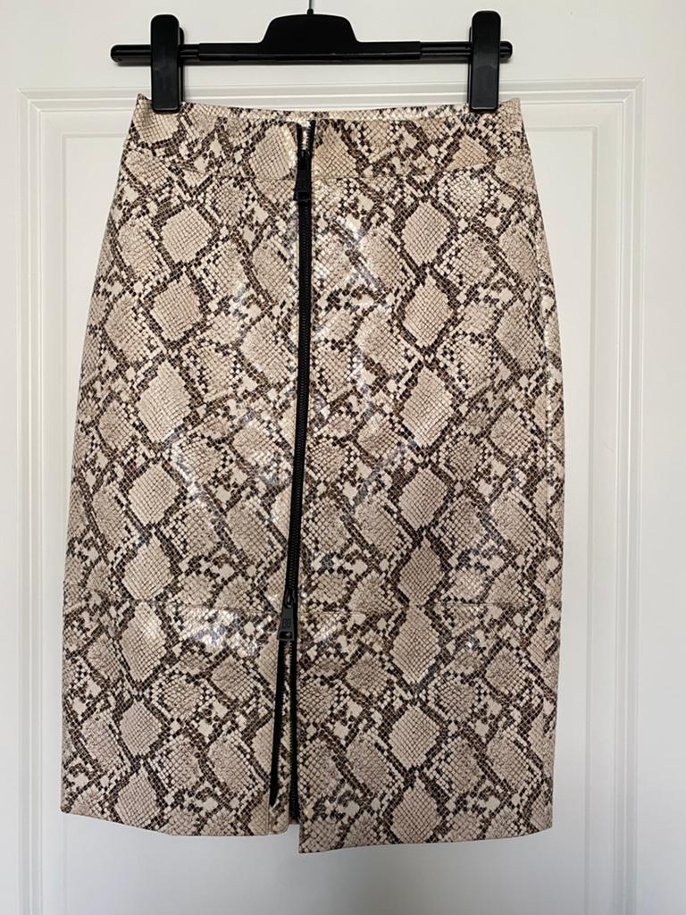 Nikkie dierenprint rok 36, Kleding | Dames, Rokken, Zwart, Ophalen of Verzenden, Zo goed als nieuw, Maat 36 (S)