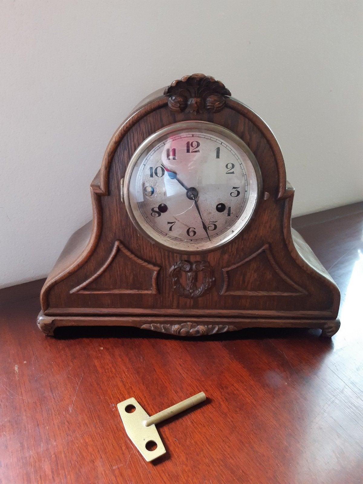 OUDE SCHOUWKLOK OFWEL PENDULE, Ophalen