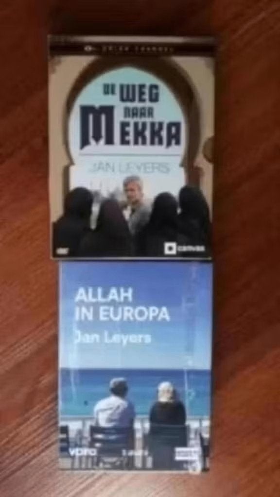 De Weg naar Mekka + Allah in Europa - Jan Leyers (DVD), Alle leeftijden, Ophalen of Verzenden, Zo goed als nieuw, Natuur