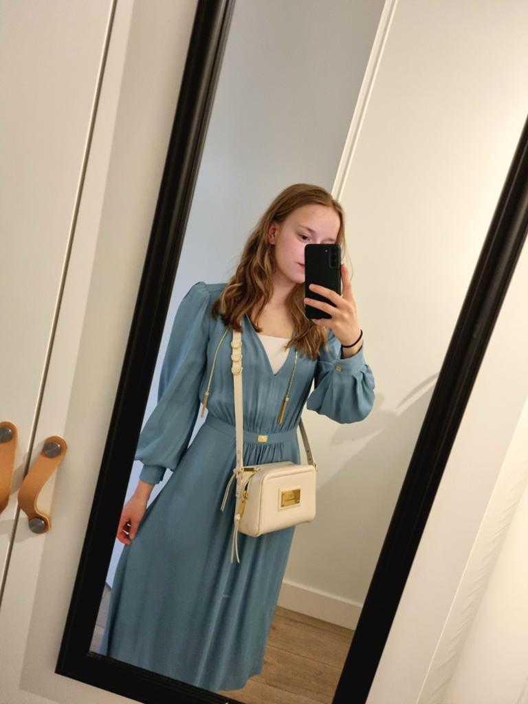 Elisabetta Franchi jurk, Kleding | Dames, Ophalen of Verzenden, Zo goed als nieuw, Maat 34 (XS) of kleiner, Blauw