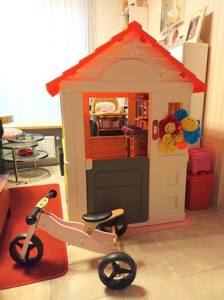 Smoby speelhuis met deurbel, Ophalen, Zo goed als nieuw, Kunststof