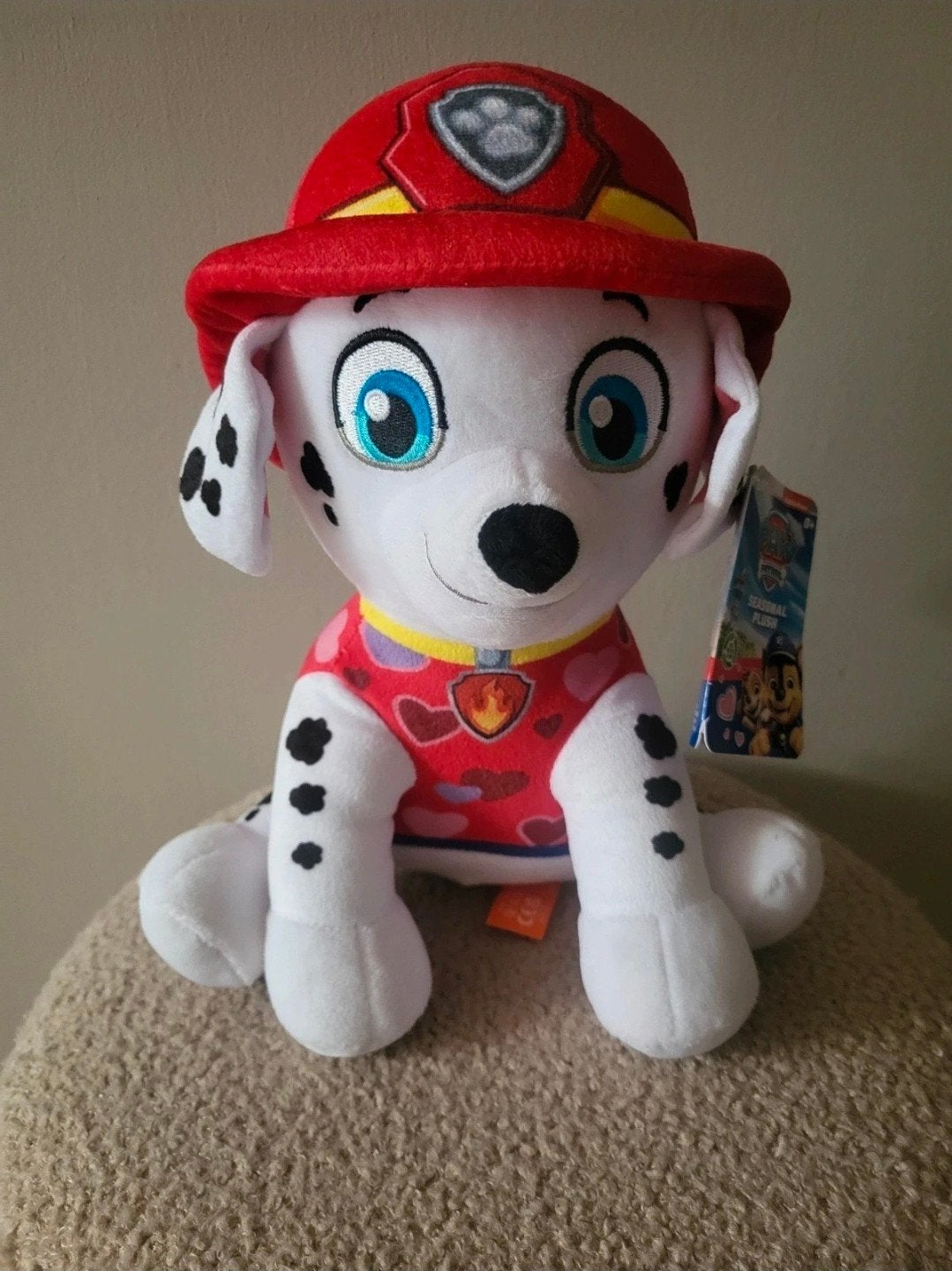 Paw Patrol Marshall knuffel - Nieuw met prijskaartje, Overige merken, Nieuw, Met label, Middelgroot (20 tot 80 cm)
