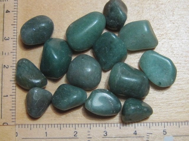 ed. 3x 100Kt edelstenen GROENE AVENTURIJN (5), Verzenden, Nieuw