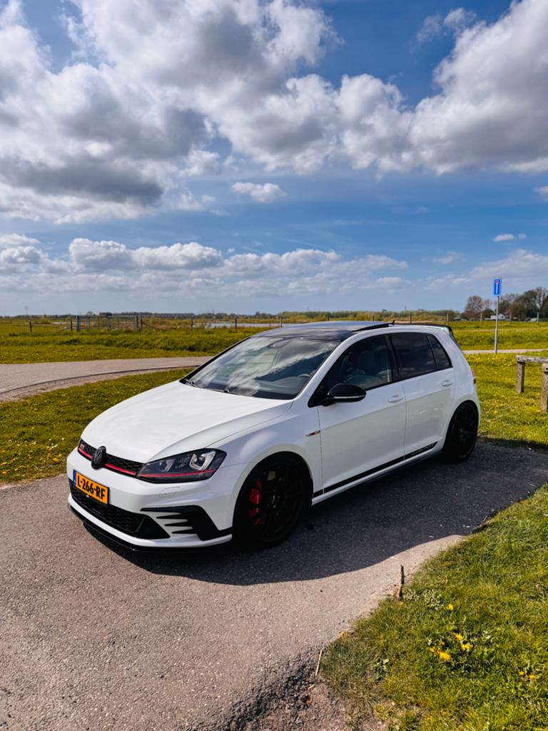 Volkswagen Golf 7 GTI Clubsport / OZ / KW / TTE535 / DSG, 4 cilinders, Wit, 14 km/l, 1600 kg