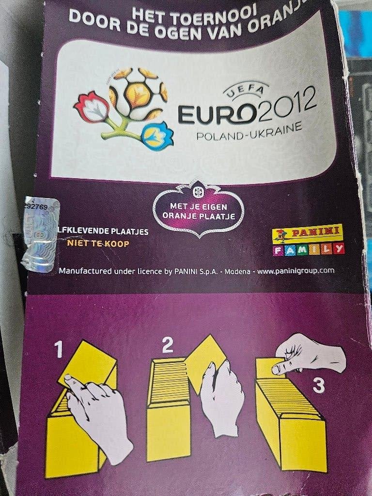 Veel voetbalplaatjes Euro 2012, Ophalen of Verzenden, Zo goed als nieuw, Overige binnenlandse clubs, Poster, Plaatje of Sticker