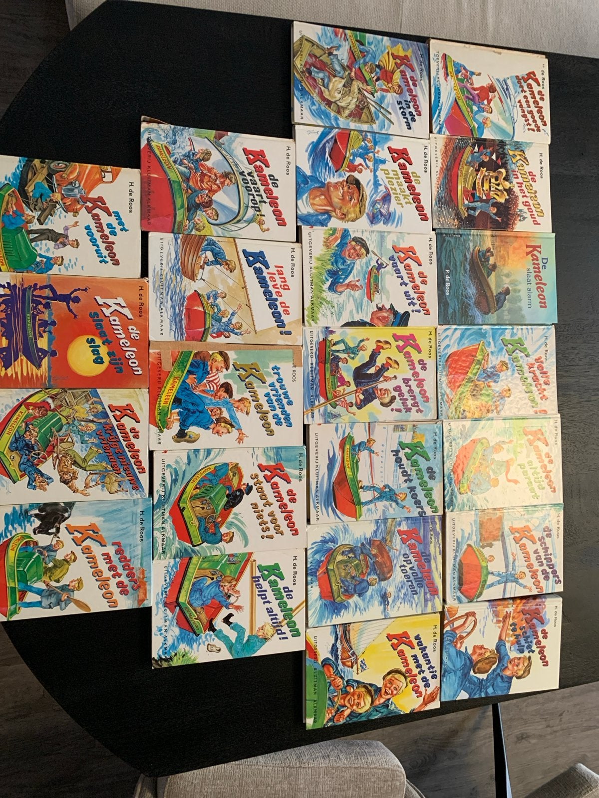 23 De Kameleon boeken - H. de Roos - Jeugdklassiekers, Ophalen of Verzenden, Gelezen, Fictie algemeen