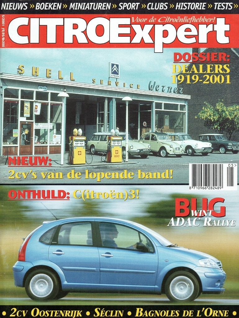 CitroExpert 2001 nr. 5 (o.a. Alveras Citroën 2CV's), Verzenden, Gelezen, Citroën