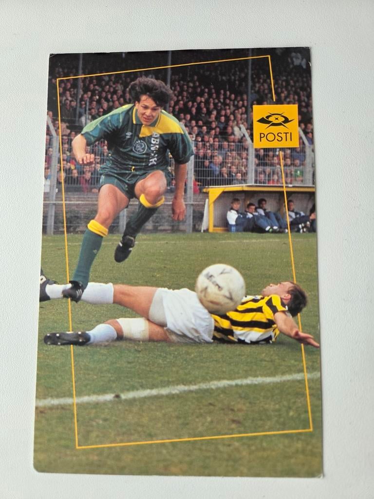 Jari Litmanen (Finse kaart), Verzamelen, Sportartikelen en Voetbal, Ophalen of Verzenden, Buitenlandse clubs, Poster, Plaatje of Sticker