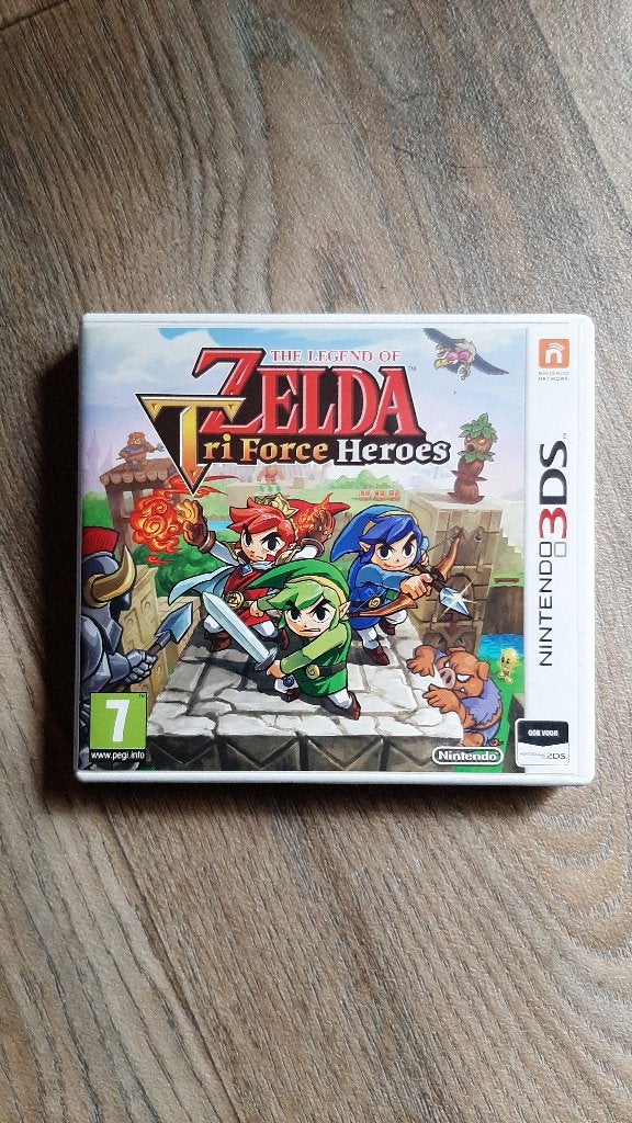 Zelda Tri-Force Heroes, Avontuur en Actie, 1 speler, Ophalen of Verzenden, Zo goed als nieuw
