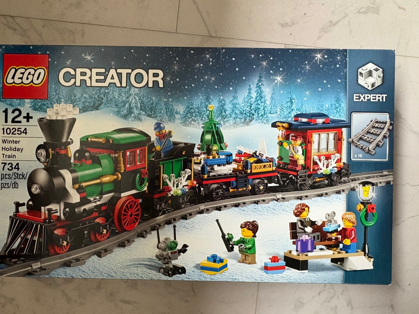 Lego Kerst Creator 10254 Winter Holiday Train NIEUW!, Lego, Nieuw, Ophalen of Verzenden, Ongeopend/sealed