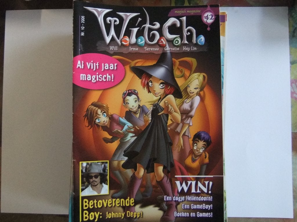 W.I.T.C.H. magazine nr 42, Eén stripboek, Verzenden