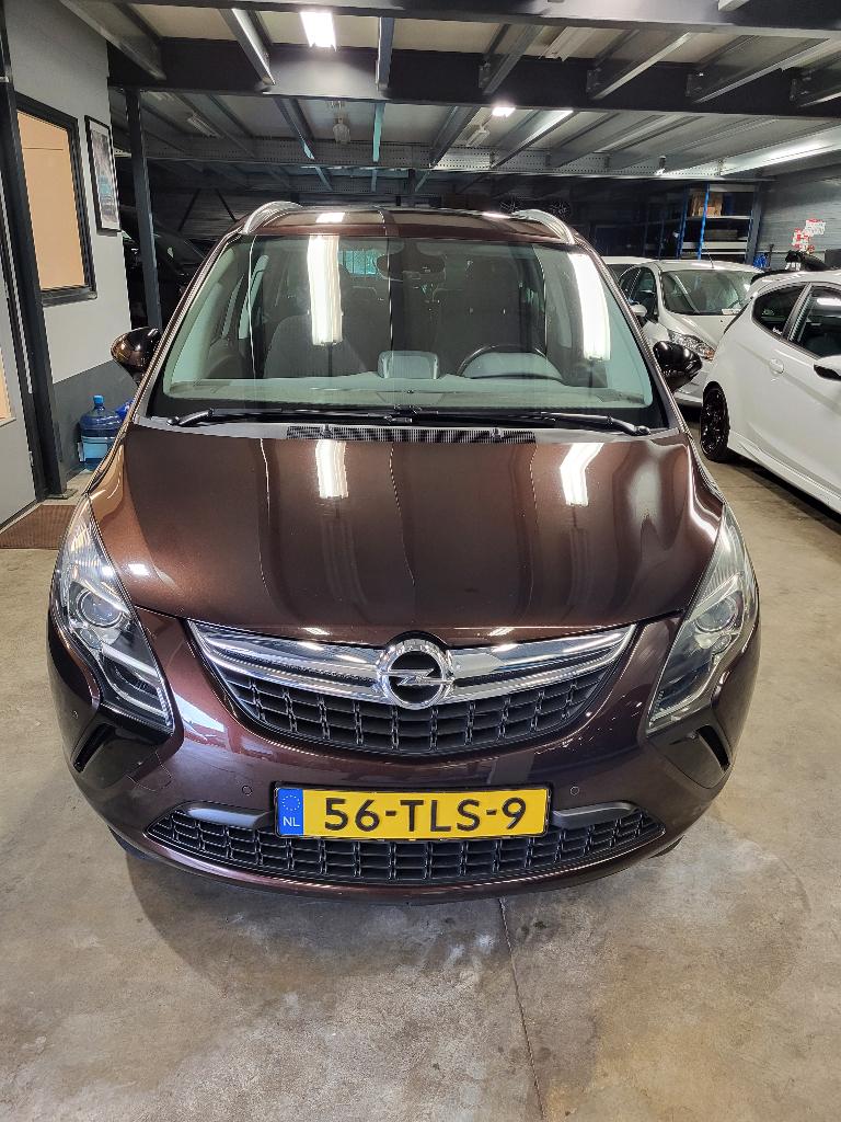 Opel Zafira 1.4 Tourer 7 Persoons Edition 5-Drs. bj.2012, Navigatiesysteem, Stof, 1250 kg, 4 cilinders