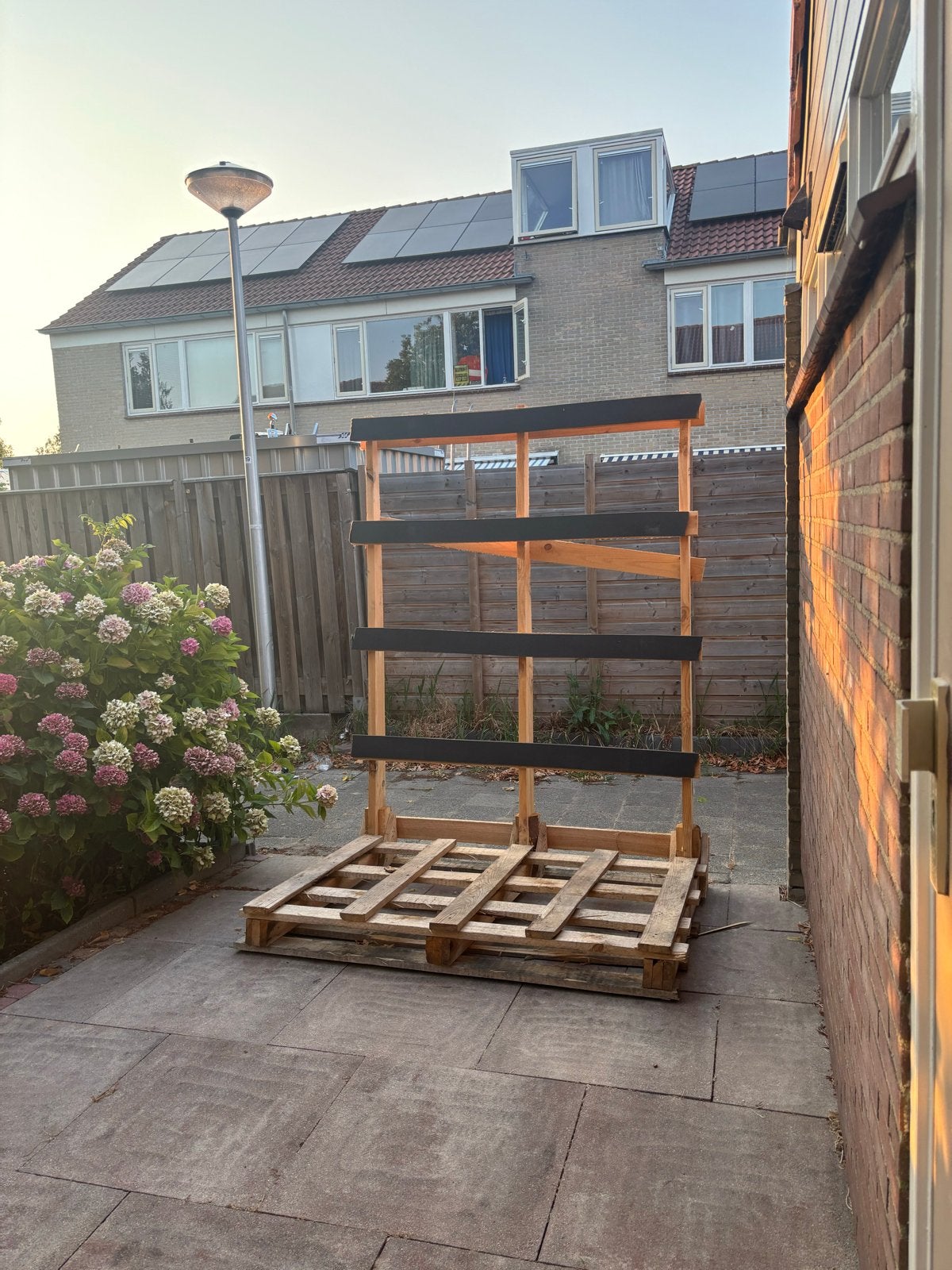 Gratis houten pallets  - Diverse Maten, Ophalen, Gebruikt, 50 mm of meer, Balk