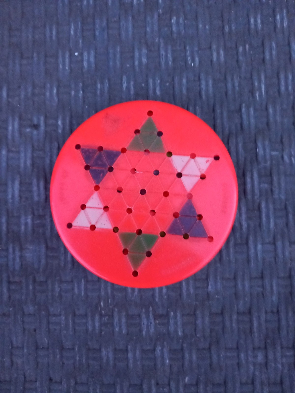 Reisspel Chinese Checkers (Halma) - Compact en Draagbaar, Hobby en Vrije tijd, Gezelschapsspellen | Bordspellen, Gebruikt, Onbekend
