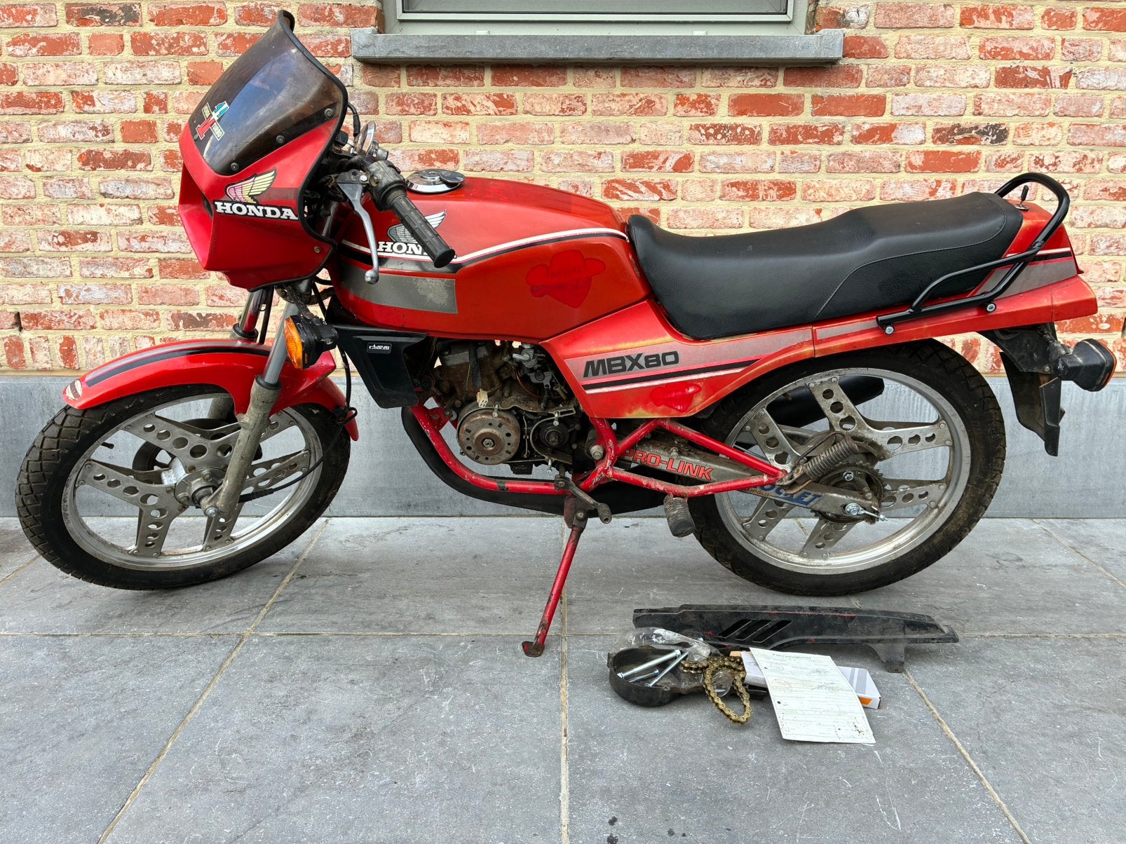 Honda mbx 80 met duitse papieren, Ophalen of Verzenden, Zo goed als nieuw, Overige modellen