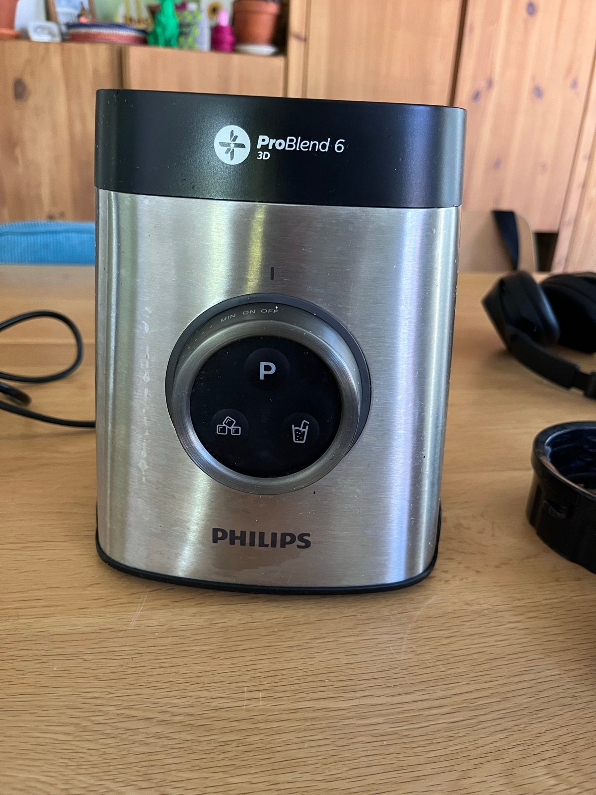 PHILIPS Avance Collection Onderstel met Messen (HR3655), Ophalen of Verzenden, Gebruikt, Blender-accessoire