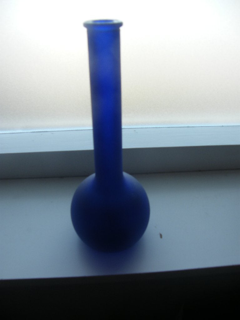 siervaas, Blauw, Ophalen of Verzenden, Matte afwerking, Glas