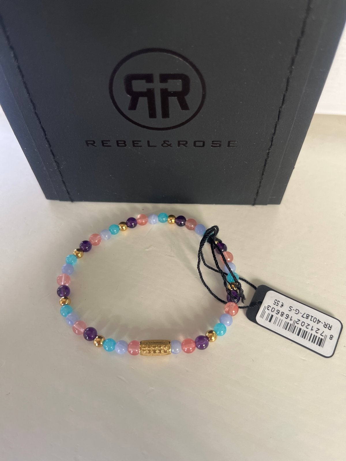 Rebel & Rose Armband met Kralen en Edelstenen, Overige materialen, Overige kleuren, Nieuw, Ophalen of Verzenden