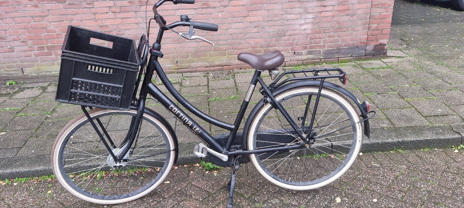 Oma fiets merk Cortina, Fietsen en Brommers, Ophalen, Terugtraprem, Gebruikt, Versnellingen