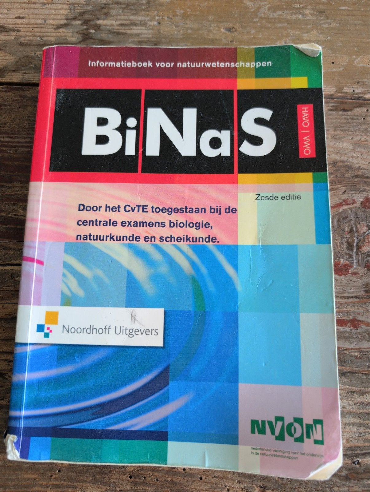 BiNaS zesde editie HAVO/VWO - Informatieboek, Boeken, Gelezen, Noordhoff Uitgevers, Beta, HBO