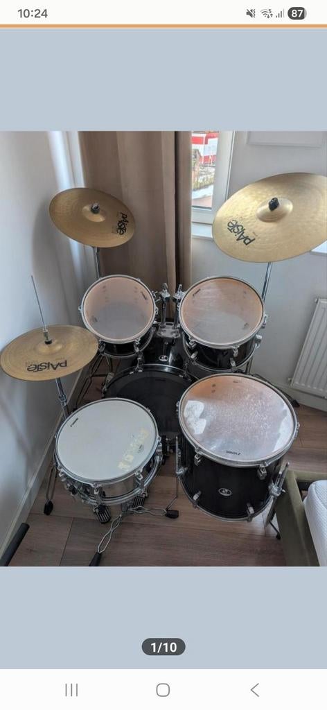 Drumstel Sonor, Ophalen