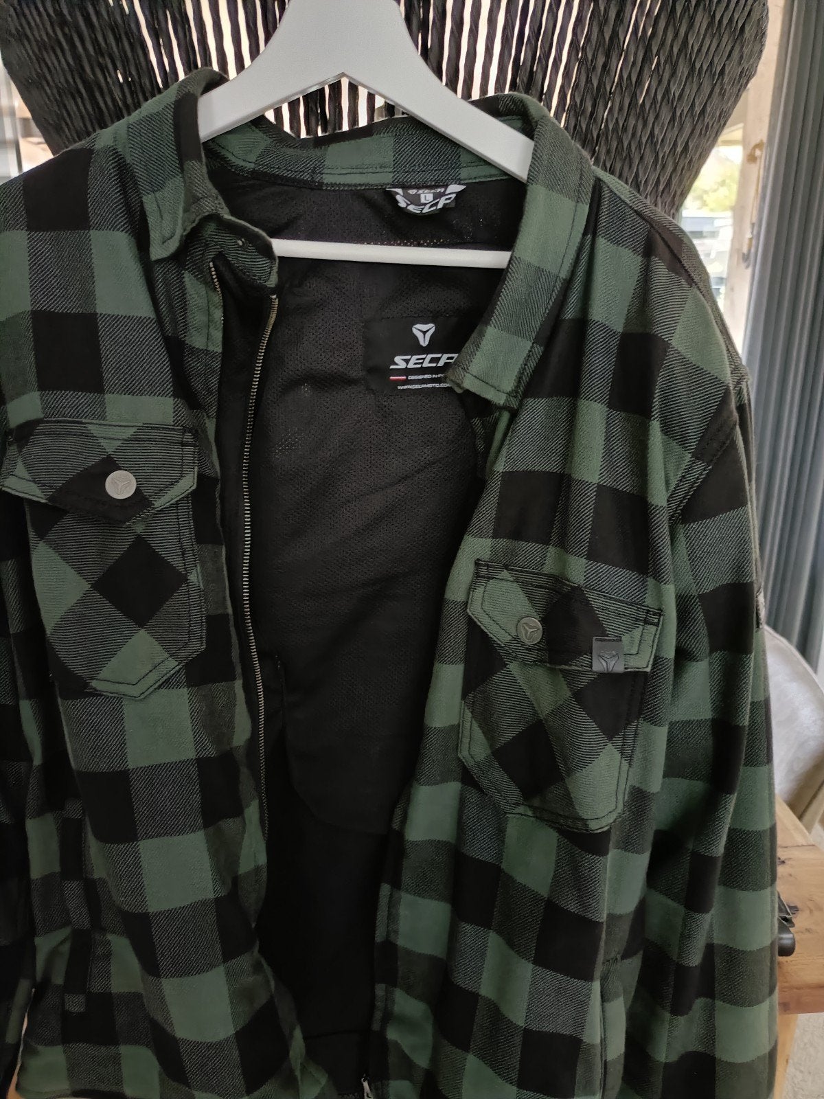 kevlar motorjack maat l, Ophalen of Verzenden