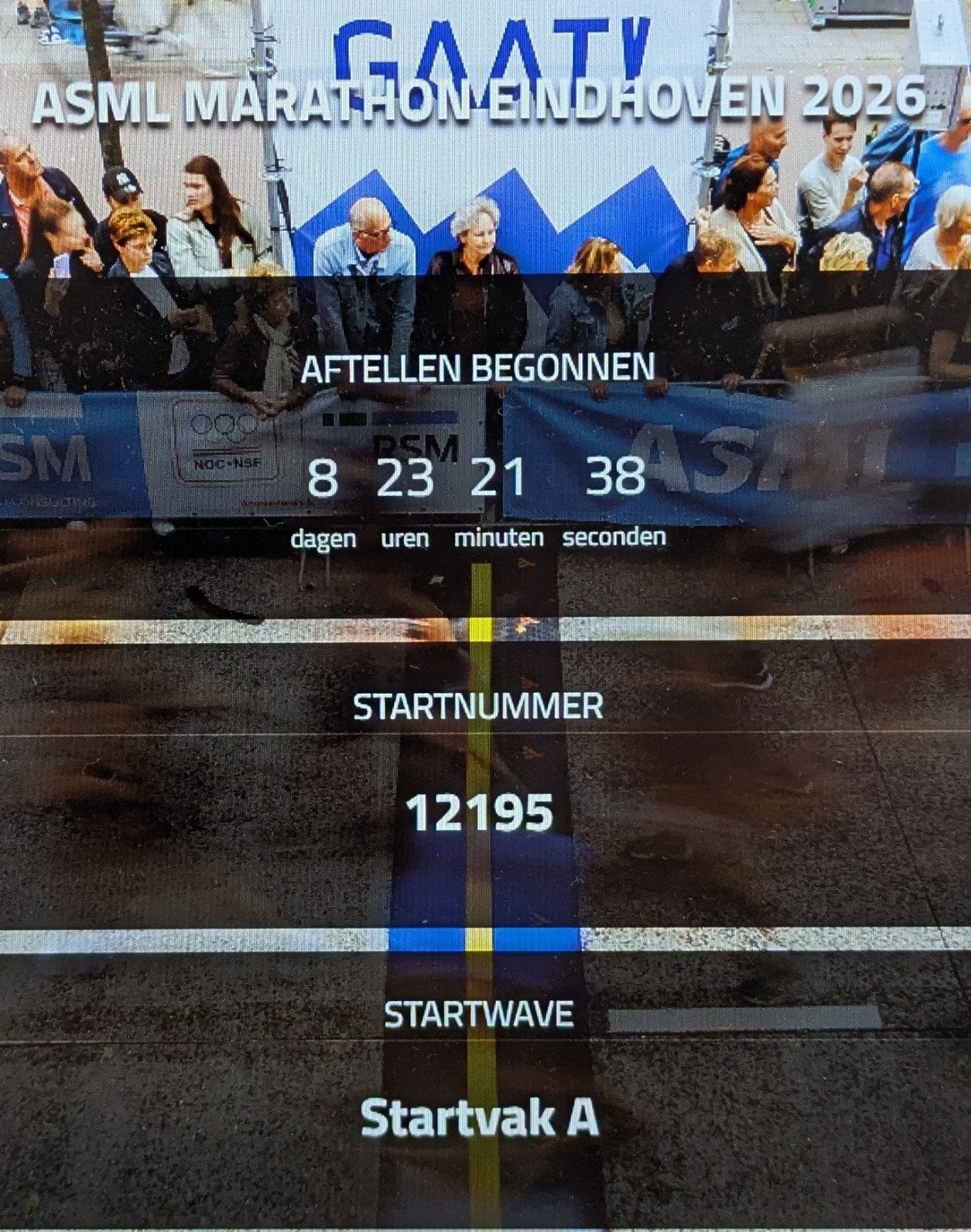 ASML Halve marathon Eindhoven - 11 oktober, Eén persoon