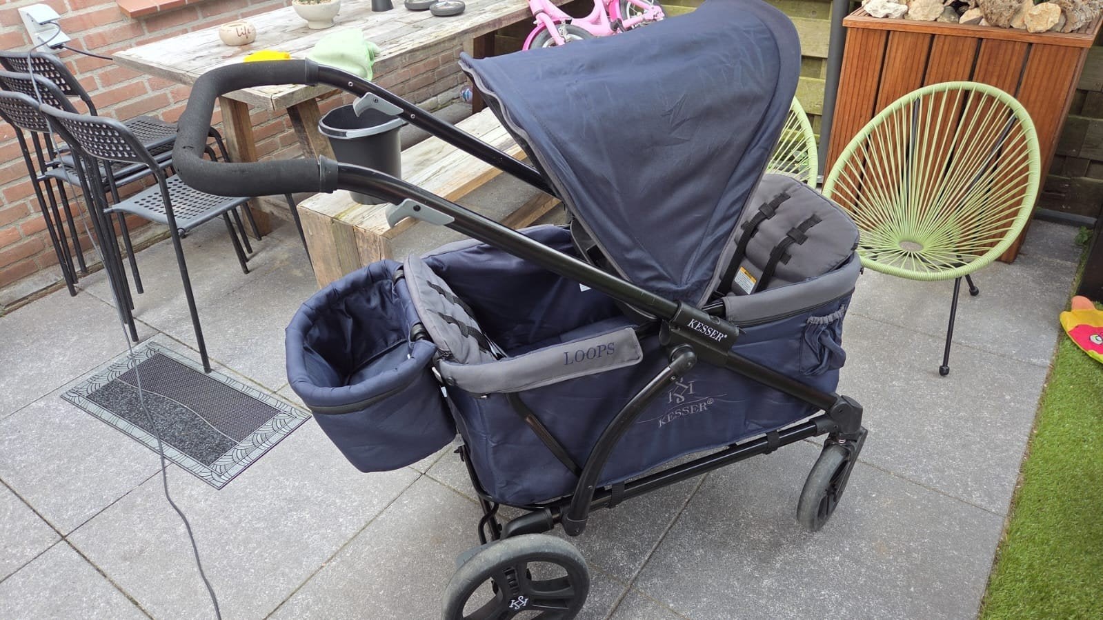 Kesser Loops 2 in 1 bolderkar bolderwagen/kinderwagen, Ophalen, Zo goed als nieuw