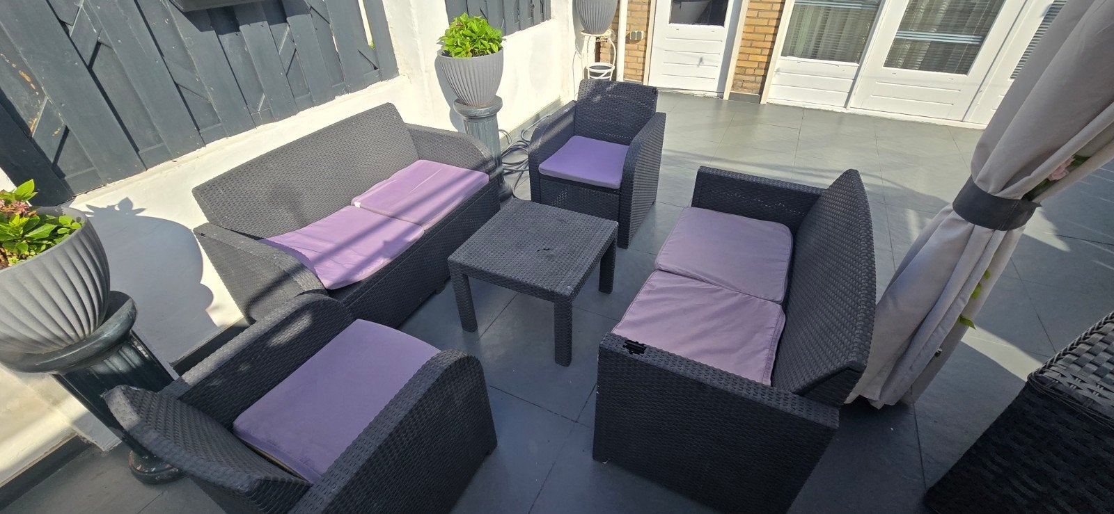 Loungeset, Ophalen, Gebruikt, 6 zitplaatsen, Bank