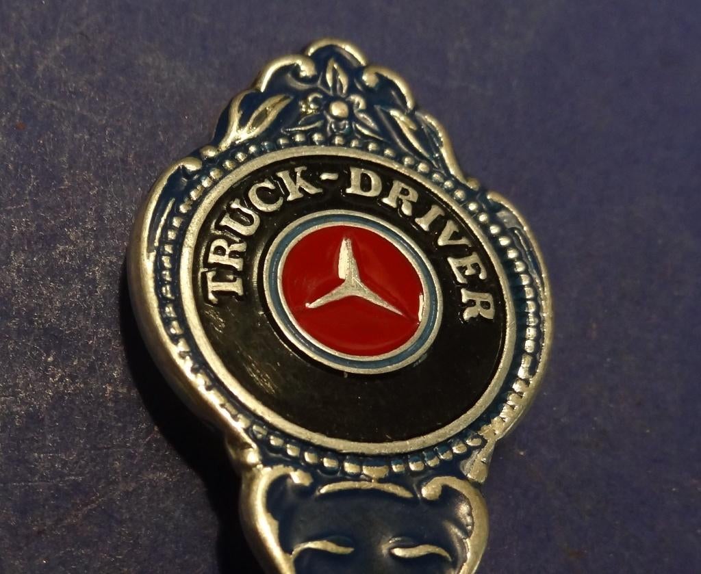 Mercedes Truck Driver Koffie - Thee Lepel No 554433, Verzenden, Gebruikt, Auto's